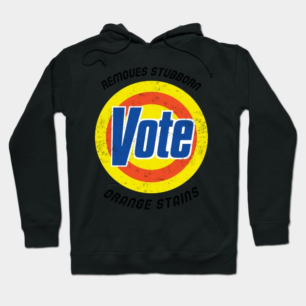 Vote - Removes Stubborn Orange Stains Hoodie by mikepod